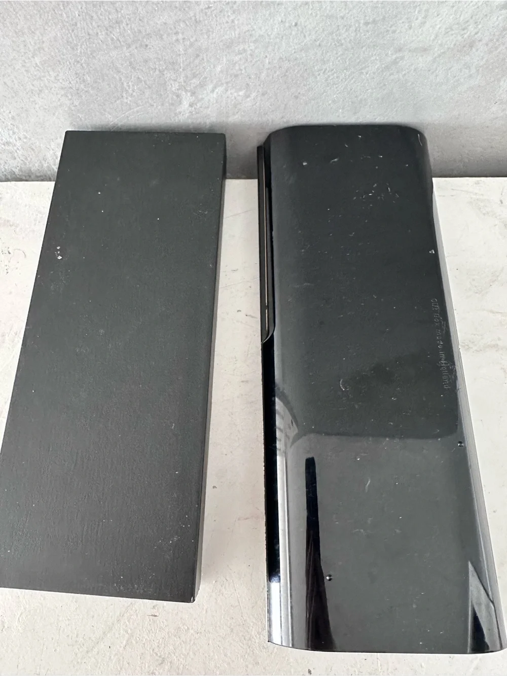 2 MONTBLANC Black Pen Pencil Case w/ Montblanc Guide *EMPTY* Made In Holland